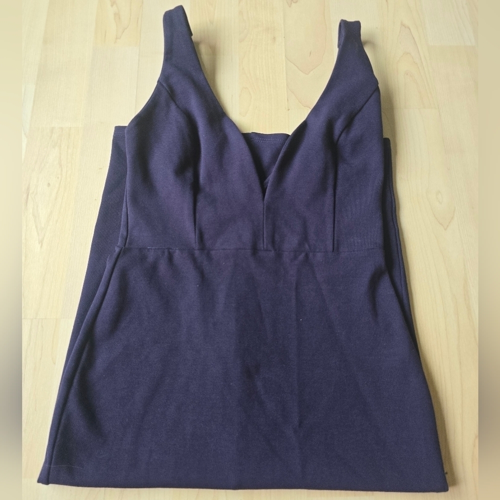 Lulus Big City Navy Blue Bodycon Dress Size Small